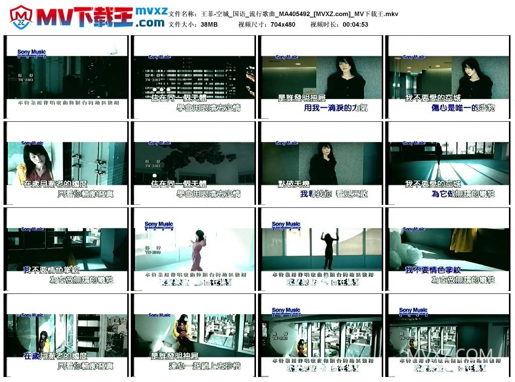 王菲-空城_国语_流行歌曲_MA405492